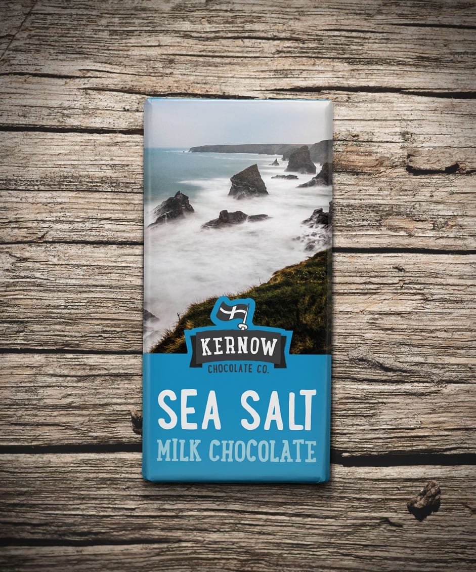 Kernow Milk Chocolate, Sea Salt image 0
