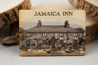 Jamaica Inn Wooden Magnet