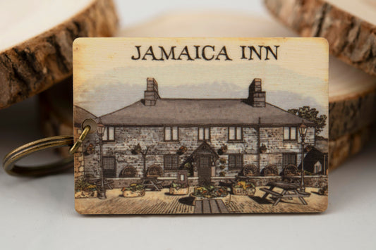 Jamaica Inn Wooden Magnet